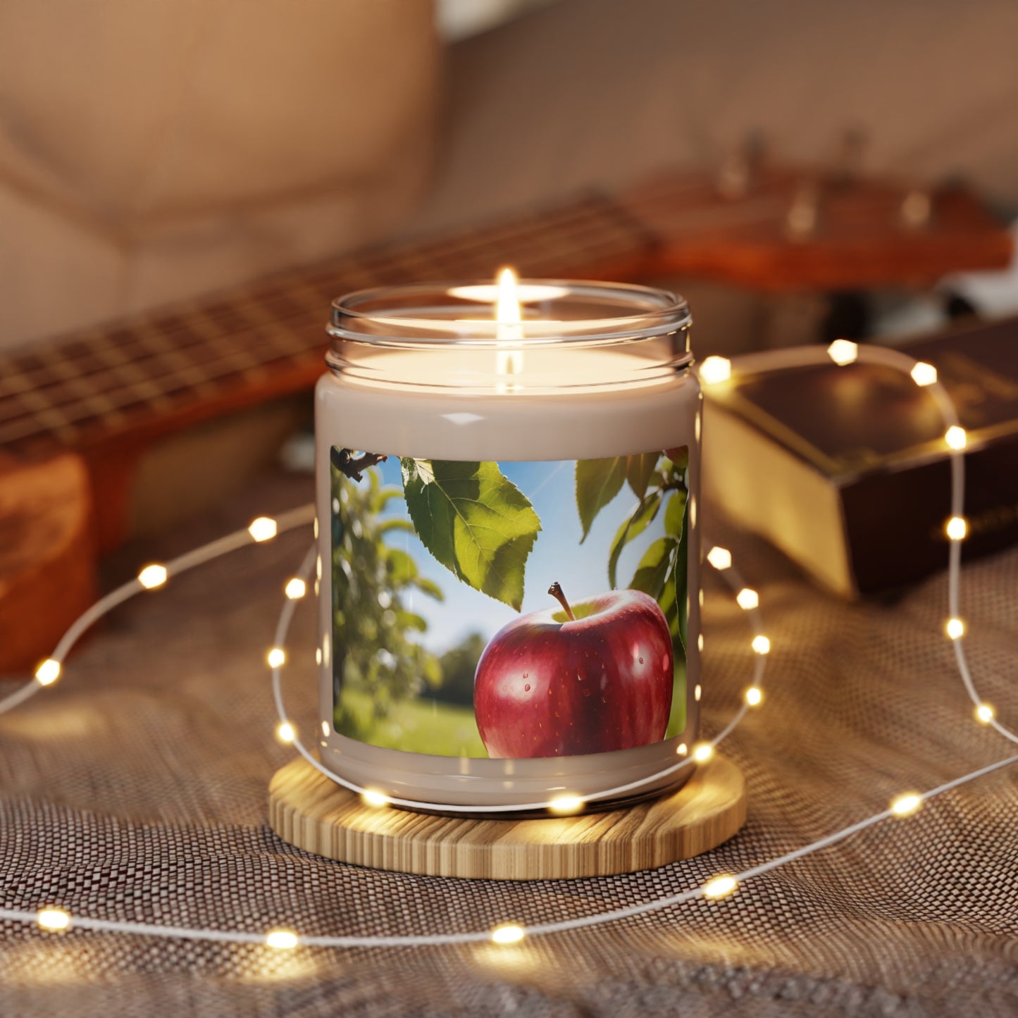 Apple Harvest Scented Aroma Harmony Soy Candle, 9oz