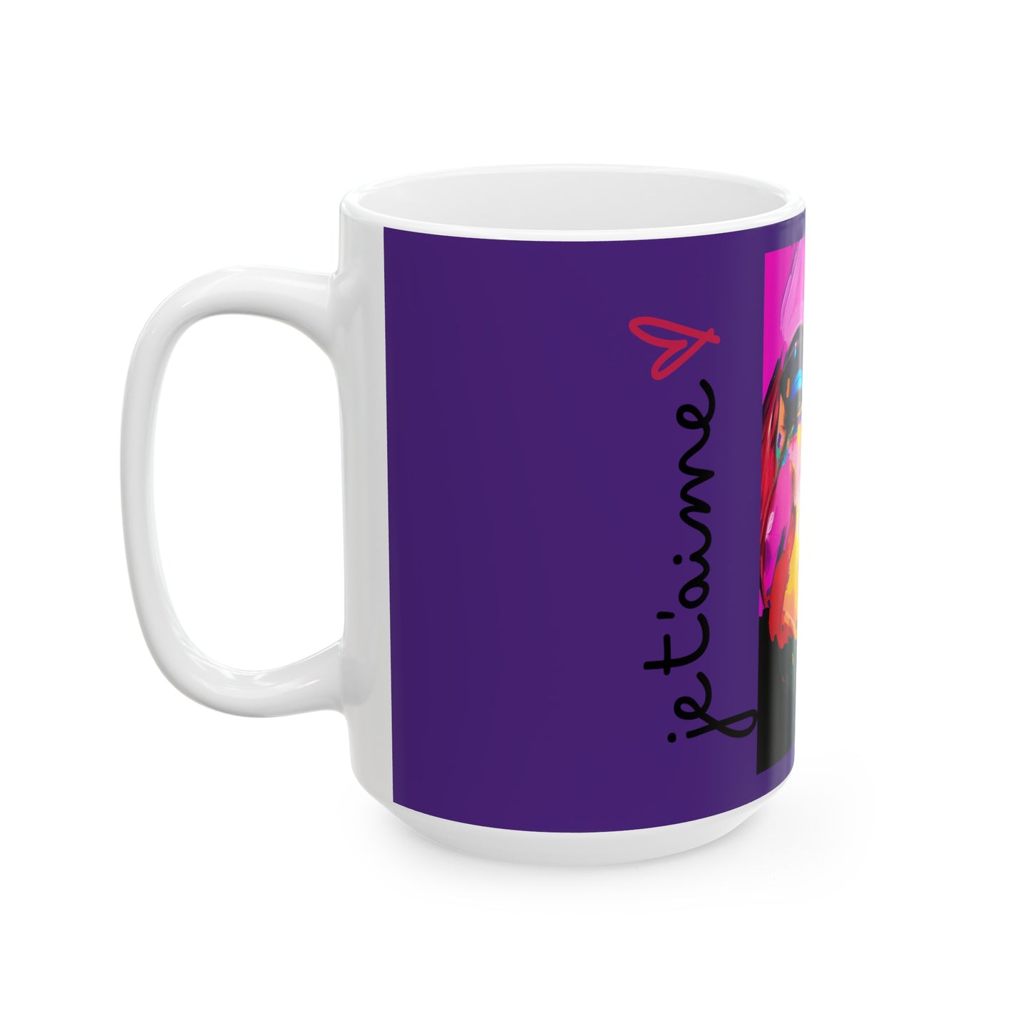 Mug - Colorful Affection: Vibrant Expression Mug (11oz, 15oz)