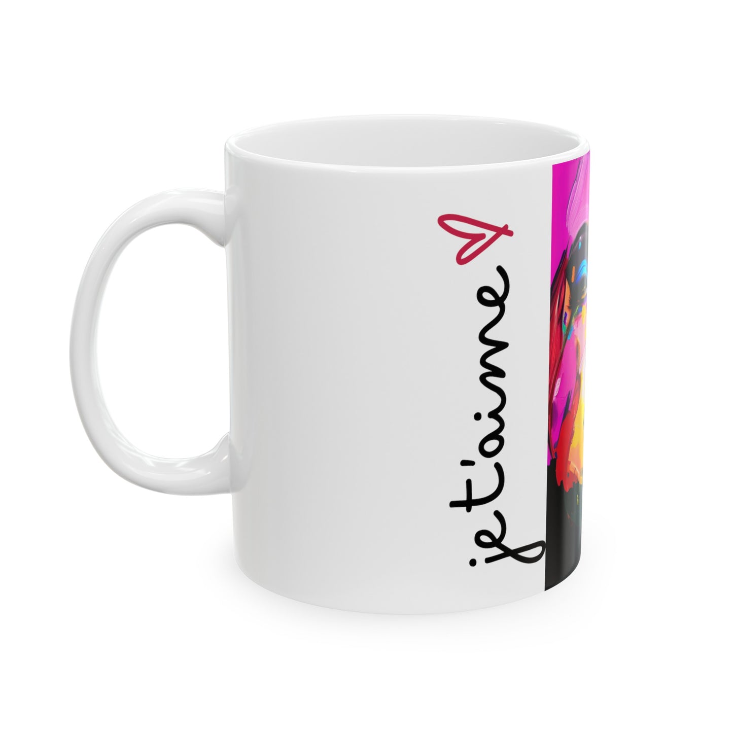 Mug - Colorful Affection: Vibrant Expression Mug (11oz, 15oz)